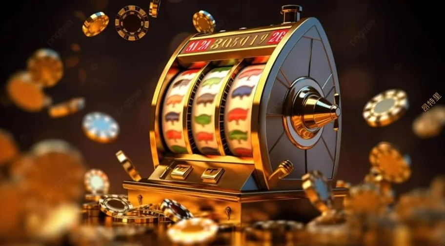 Visual slot video dengan susunan reel permainan